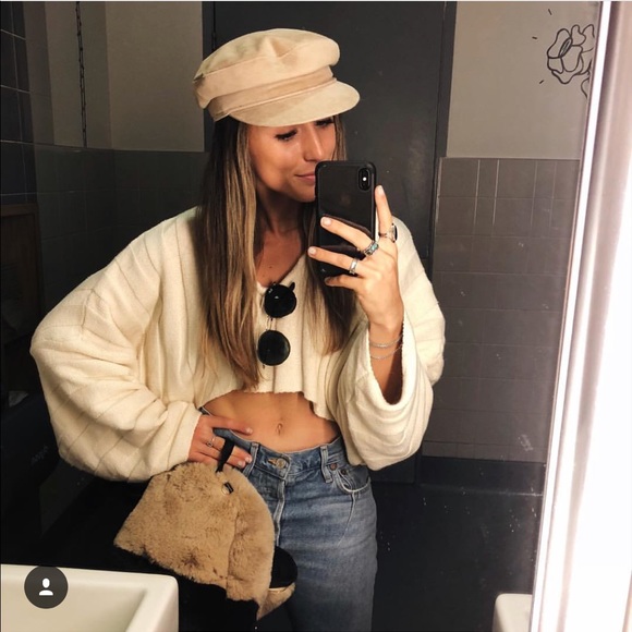 Free People Accessories - 12th tribe bone suede fisherman cap